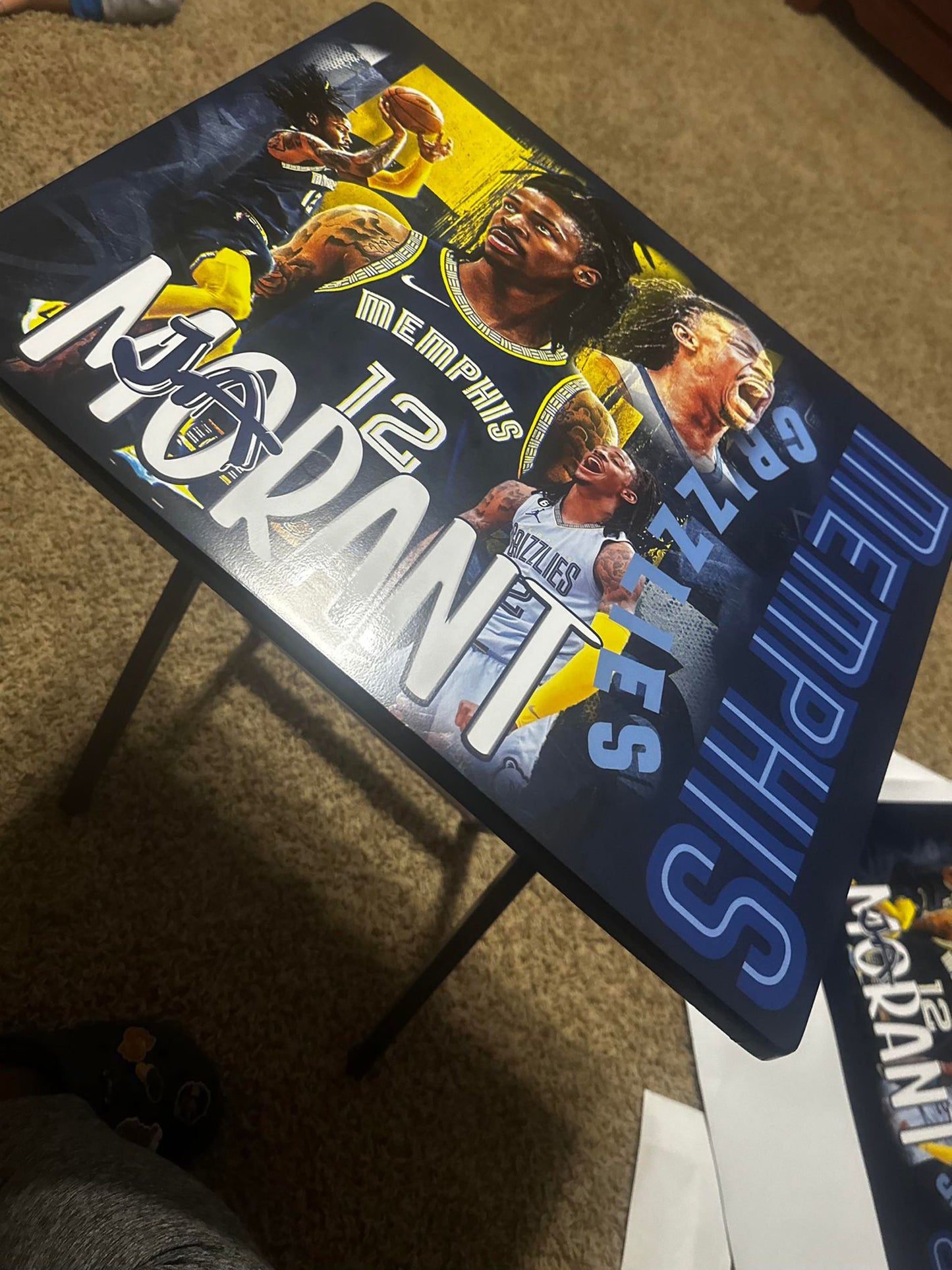 Morant Custom Tv Tray Decal Sticker