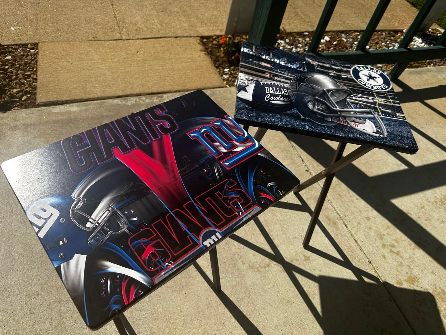 Sports Custom Tv Tray Decal Sticker (Name Your Team)