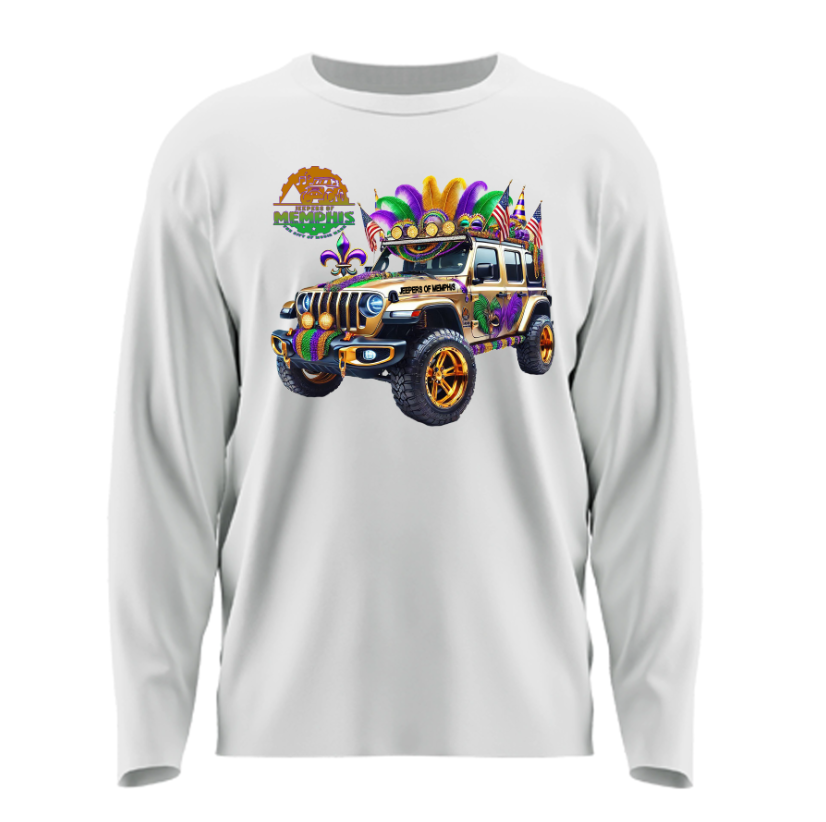 JOM Mardi Gras Long Sleeve Tee