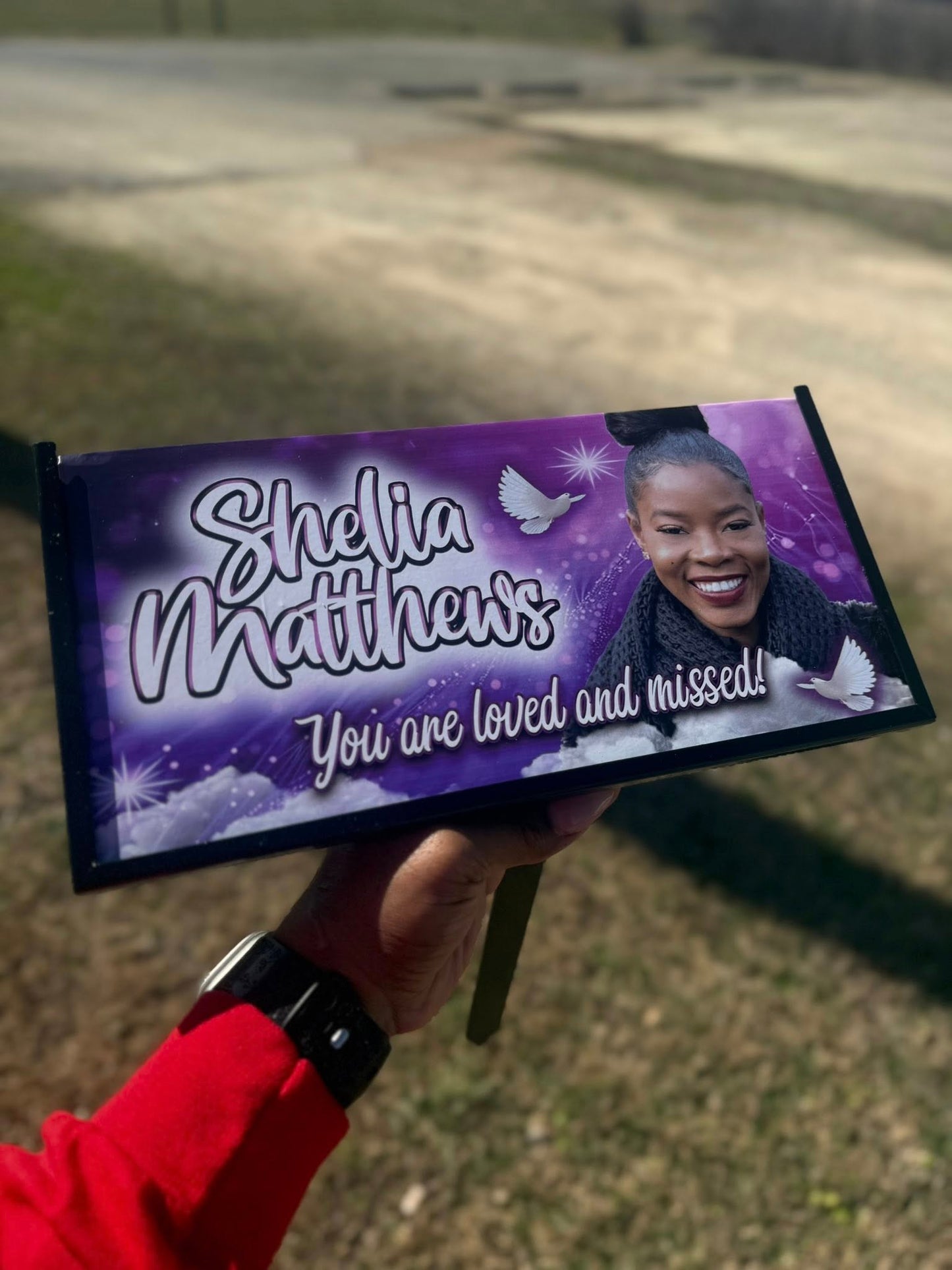 Custom Memorial Grave Marker