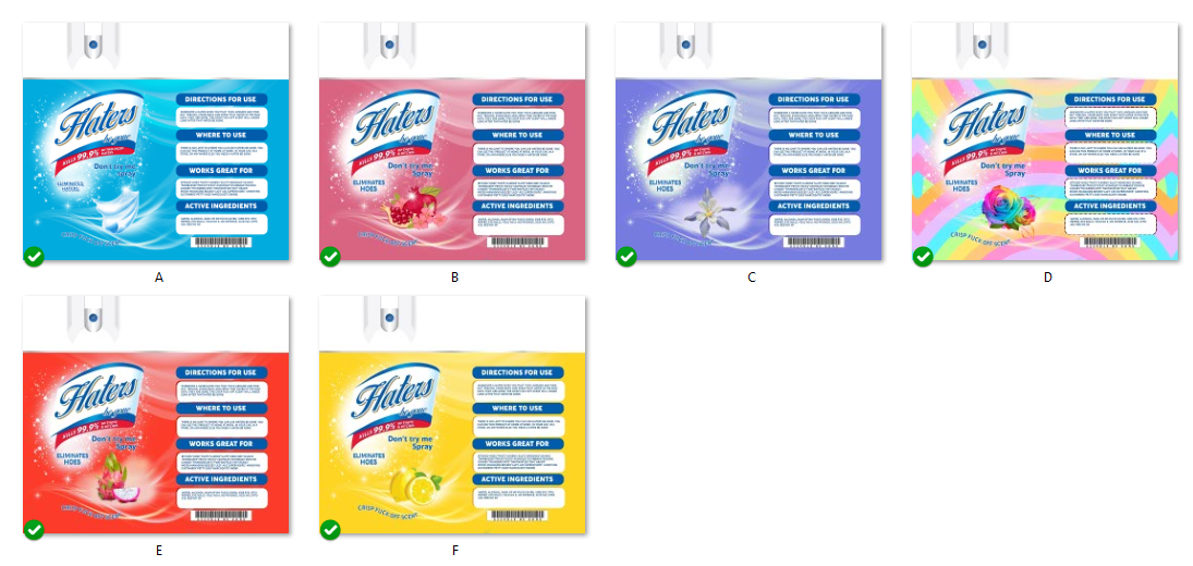 Hater Be Gone Spray Tumbler Wrap 20oz