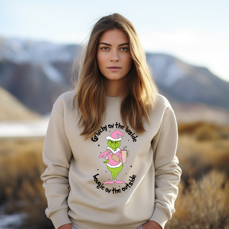 Bougie On The Outside Crewneck