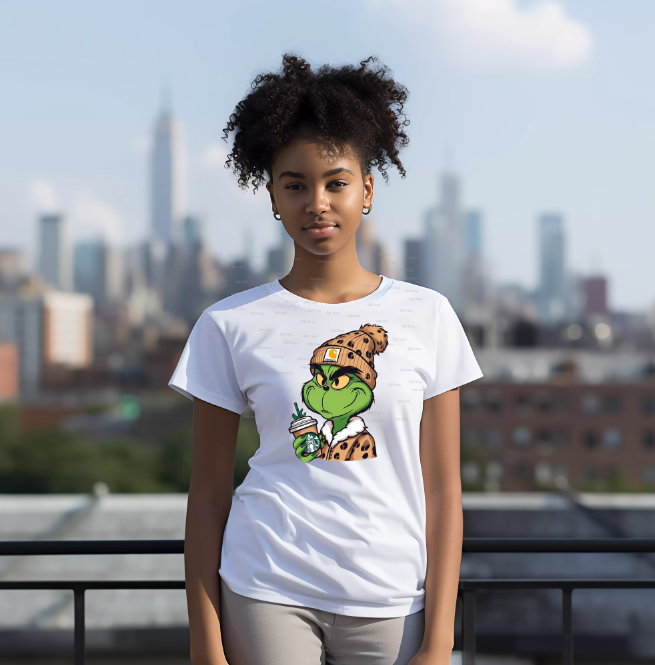 The Bougie Bucks Gr*nch Christmas Spirit Crewneck