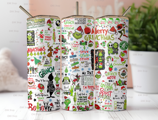 Gr*nchmas 20oz Tumbler
