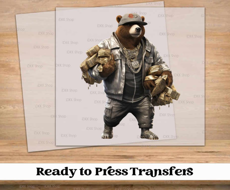 Goldie Bear | DTF Transfer