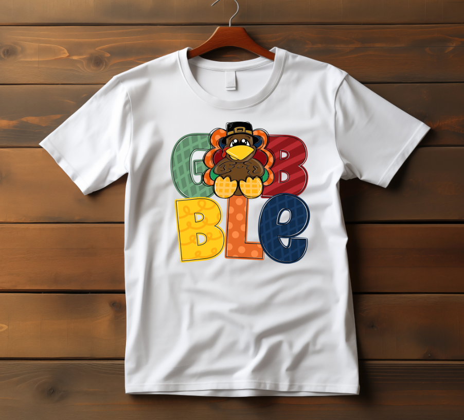 Gobble Thanksgiving DTF Transfer