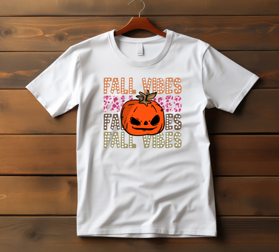 Fall Vibes DTF Transfer