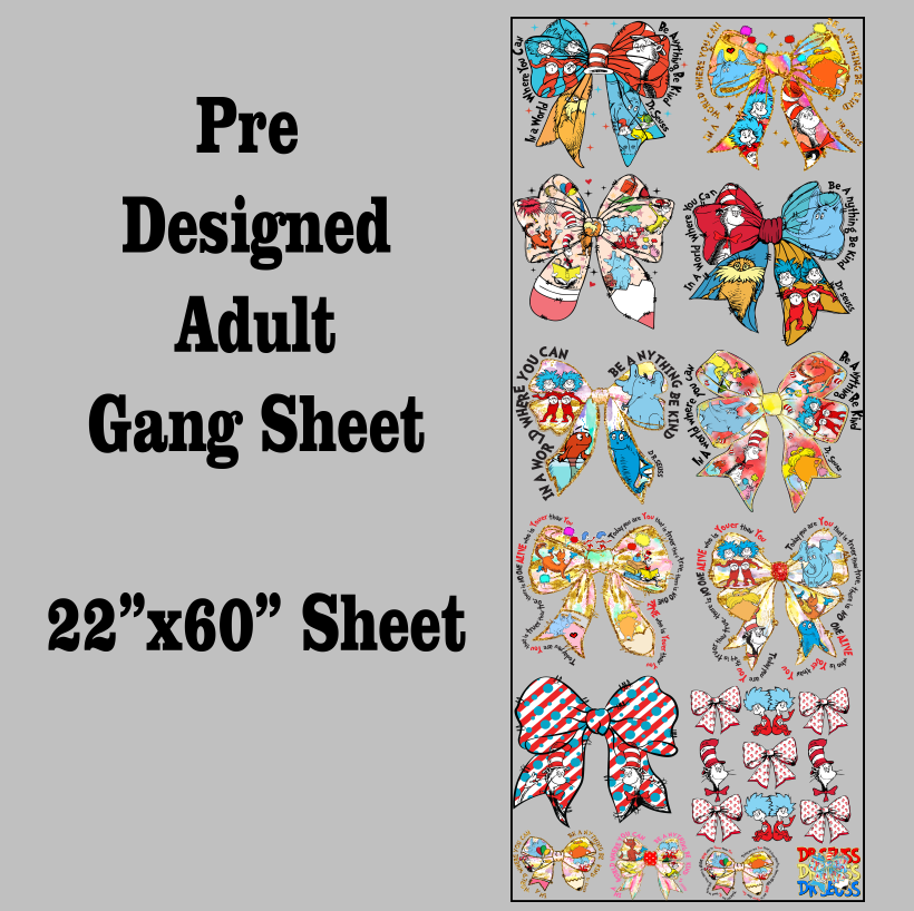 Suess Bow DTF Gang Sheet