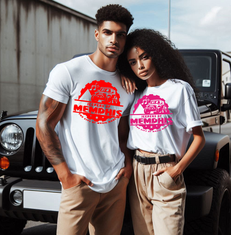 JOM White Tshirt (Color Logo)