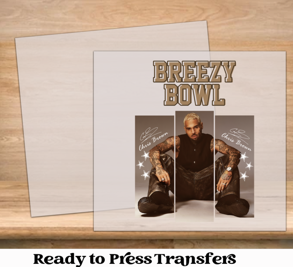 Breezy Bowl Brown DTF Transfer