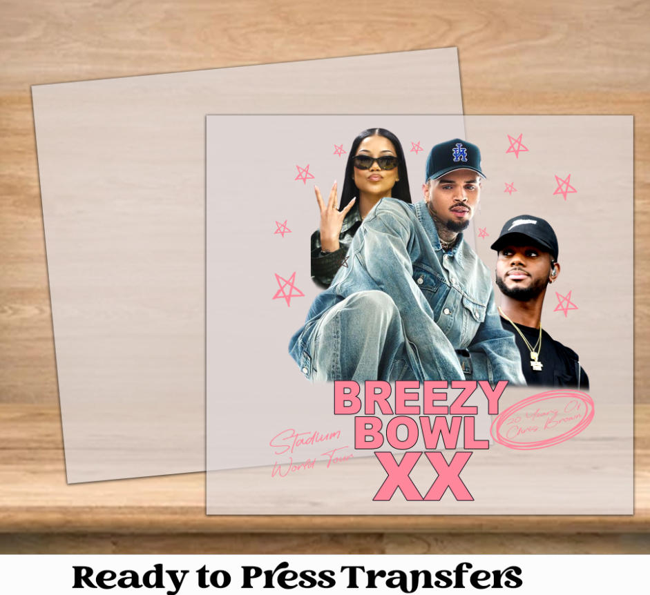 Breezy Pink DTF Transfer