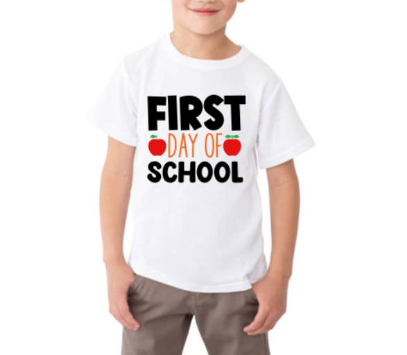 First Day of School DTF Transfer