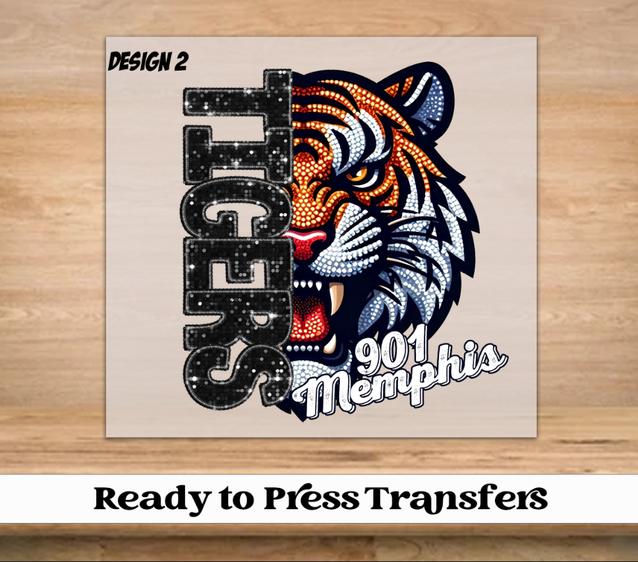 901 Memphis Bling DTF Transfer