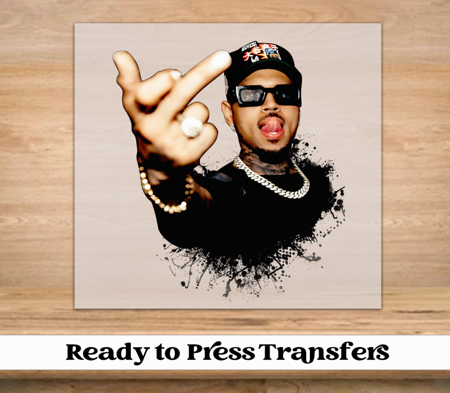Breezy Finger DTF Transfer
