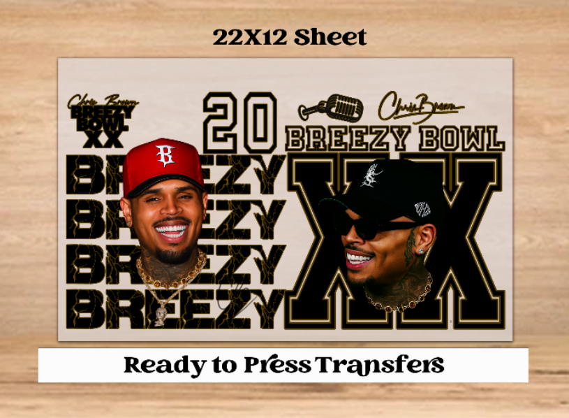 Make My Own Breezy Shirt DTF Sheet