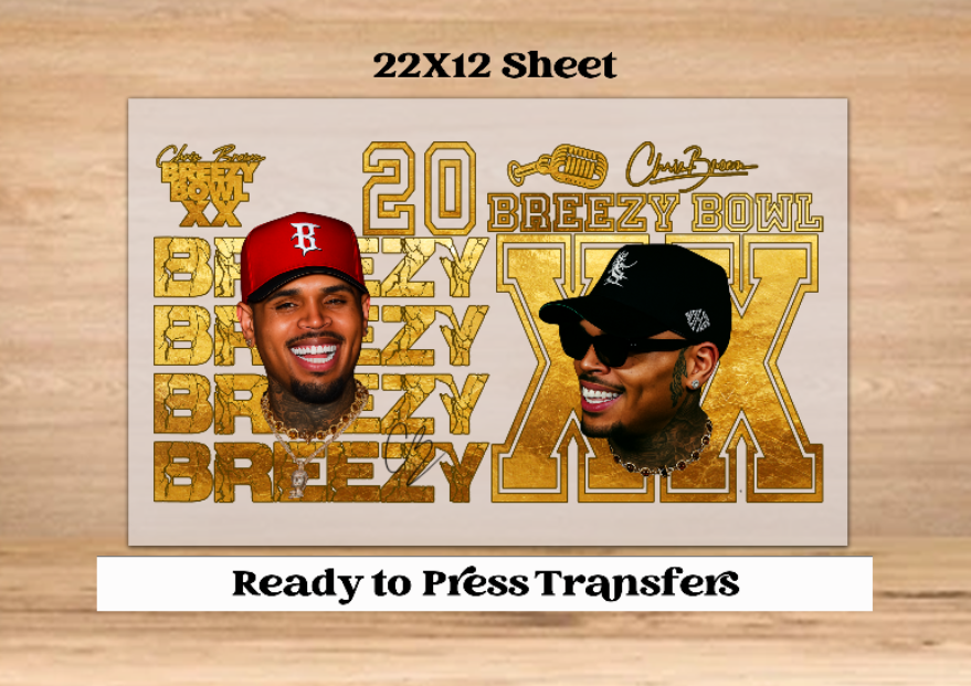 Make My Own Breezy Shirt DTF Sheet
