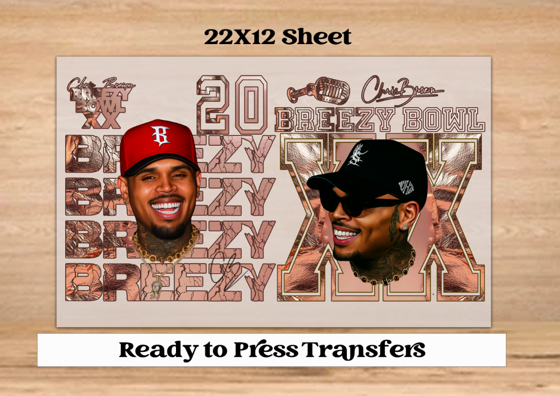 Make My Own Breezy Shirt DTF Sheet