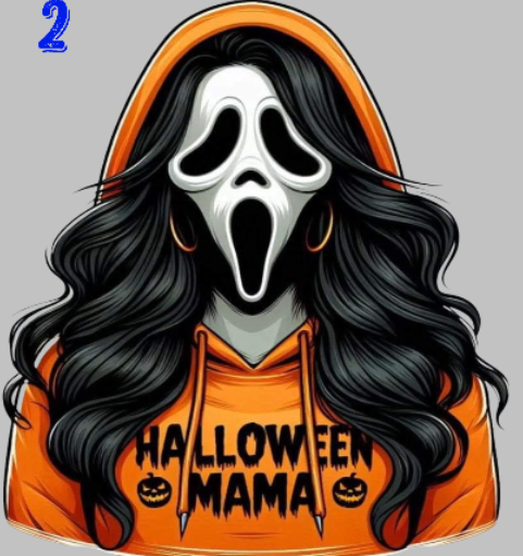 Horror Mama DTF Transfer