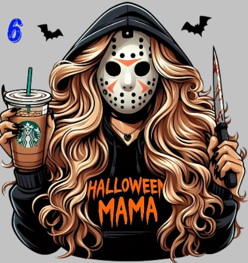 Horror Mama DTF Transfer