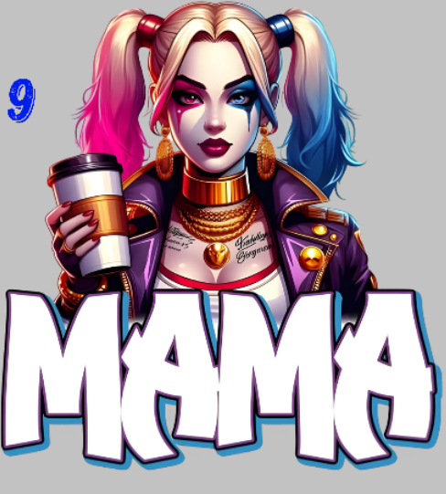 Horror Mama DTF Transfer
