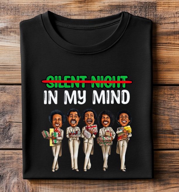 In My Mind (Silent Night) Christmas DTF Transfer