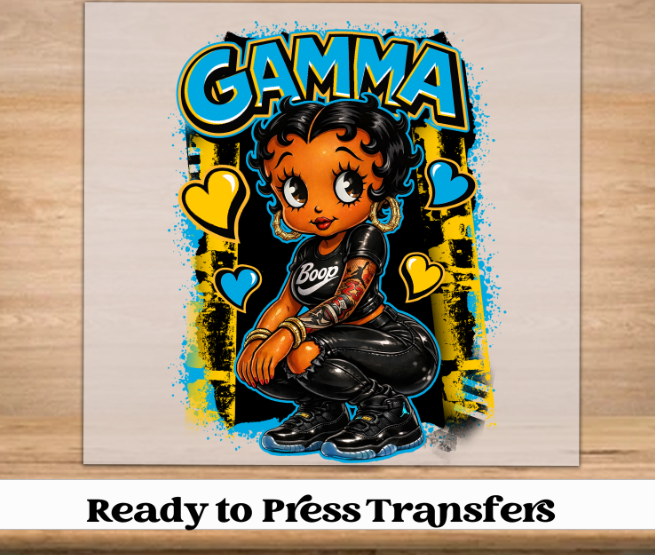 Betty Gamma DTF Transfer