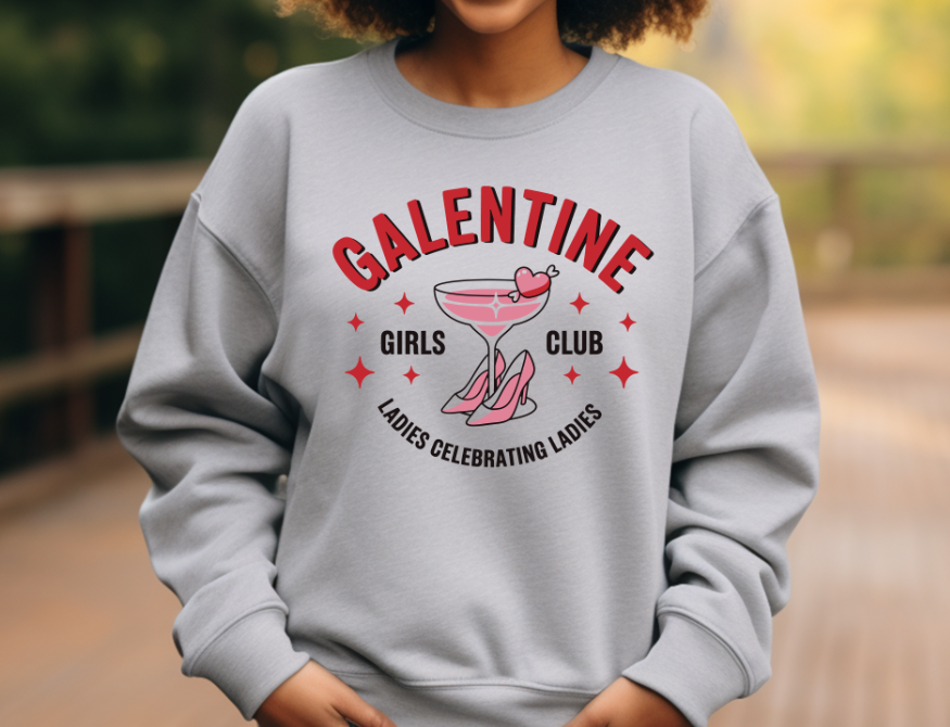 Galentine Girls Club DTF Transfer