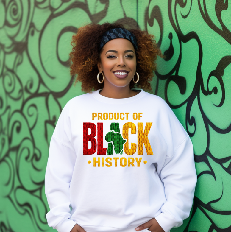 Product of Black History DTF Transfer