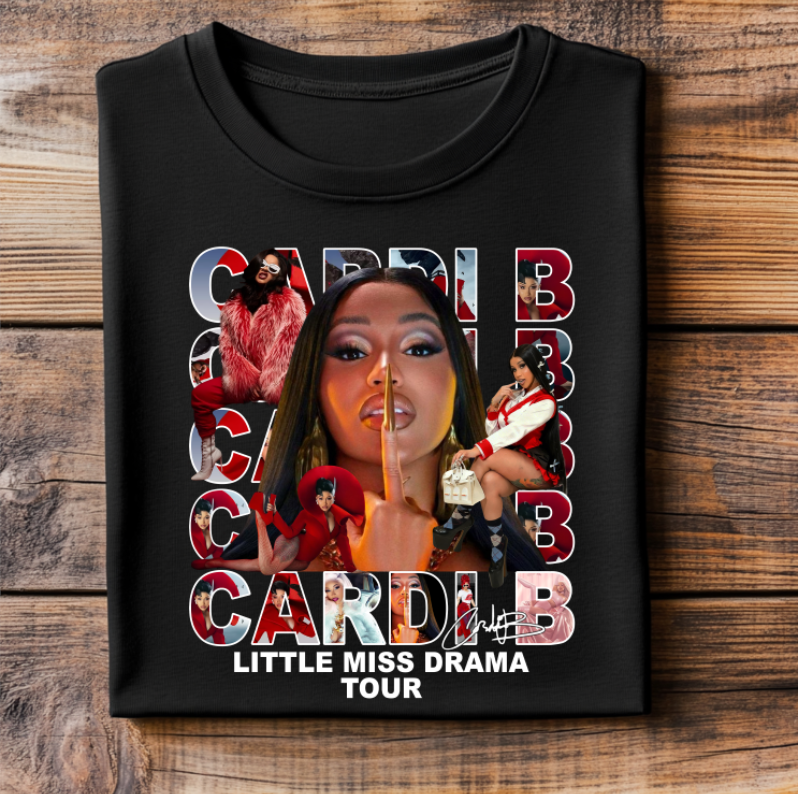 Cardi B Drama DTF Transfer