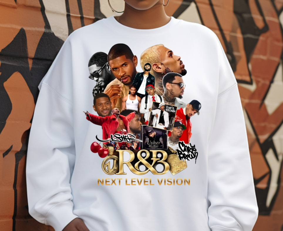 R & B Next Level Vision Tour DTF Transfer