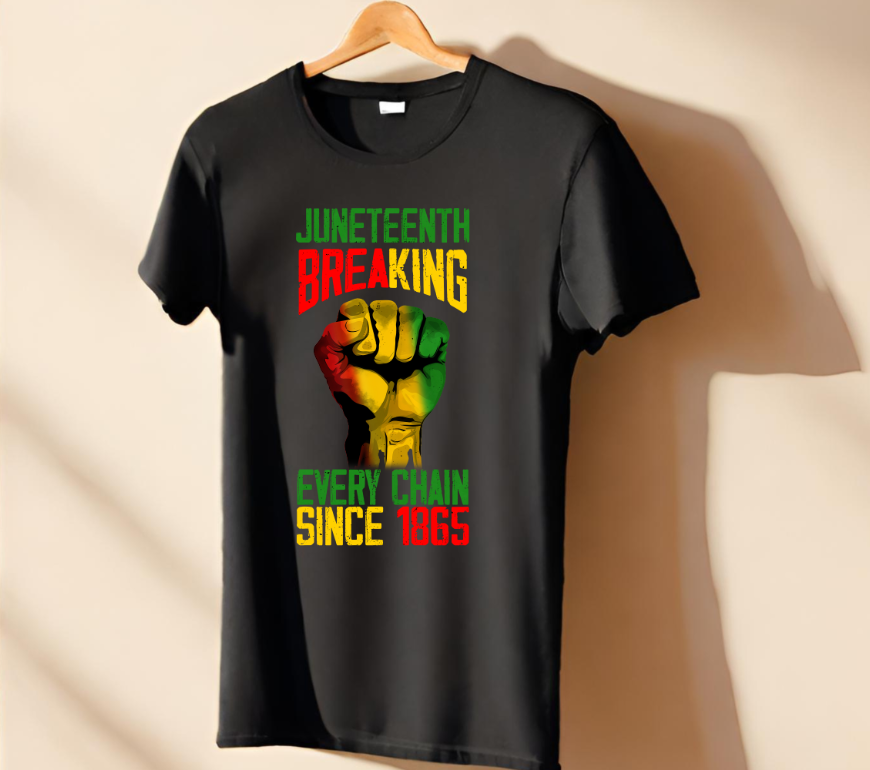 Juneteenth Breaking Every Chain TShirt