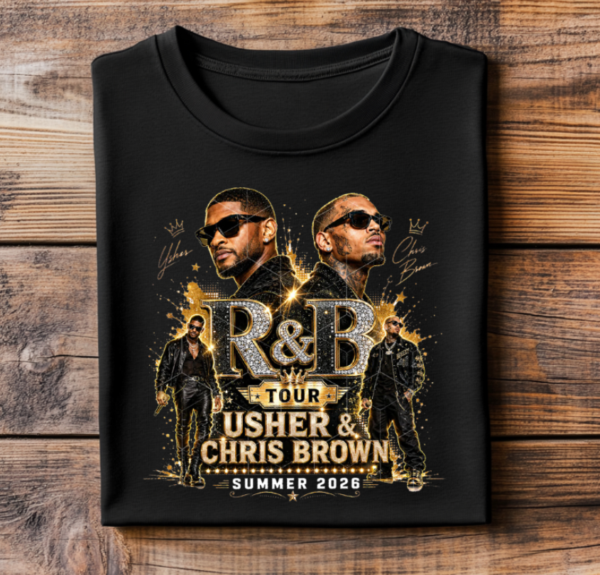 Gold Brown N Raymond DTF Transfer