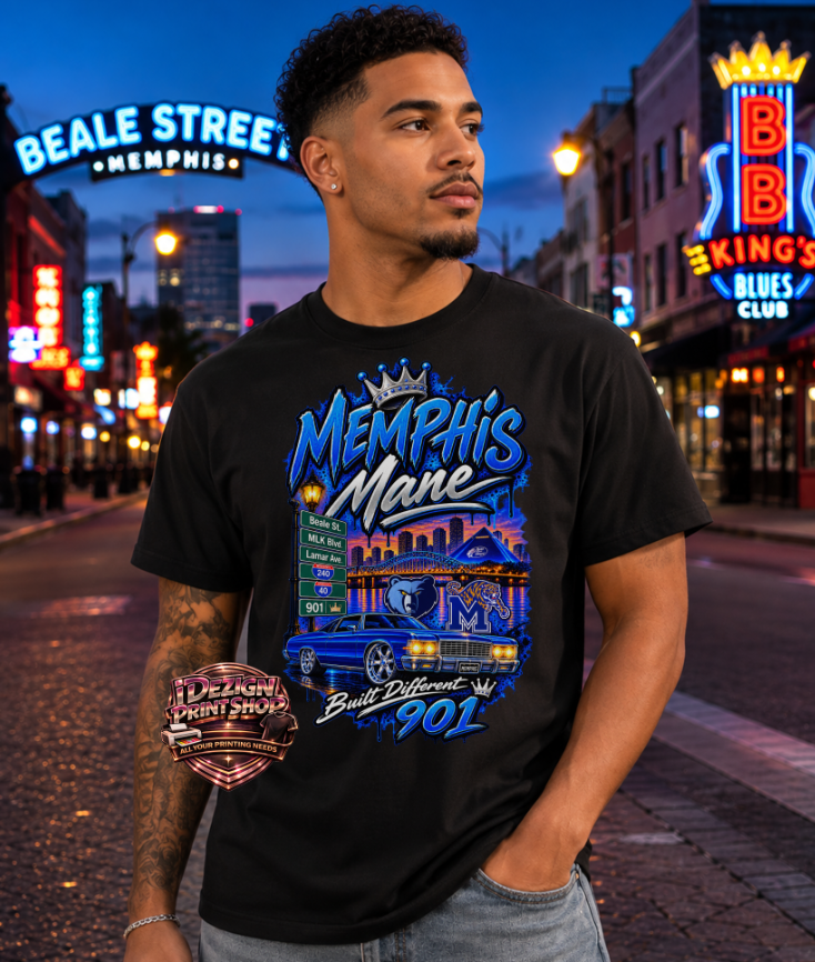 Memphis Mane T-Shirt