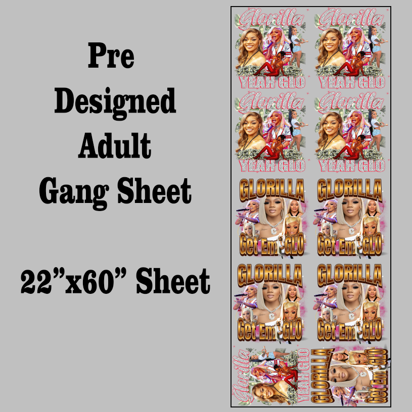 Glo DTF Gang Sheet