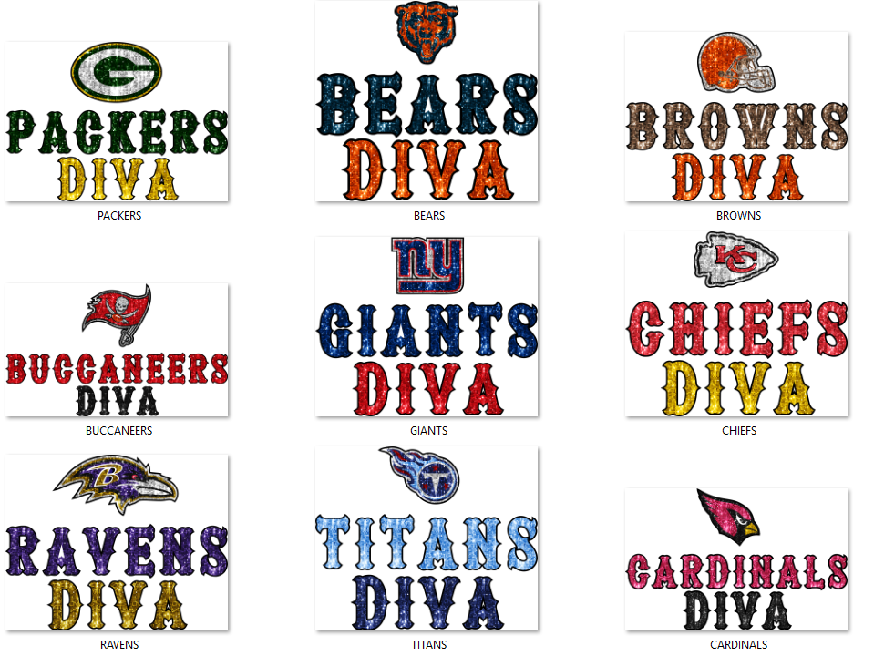 Bling Women Football DTF Transfer