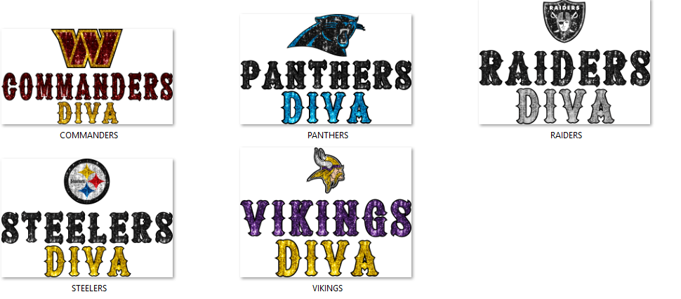 Bling Women Football DTF Transfer