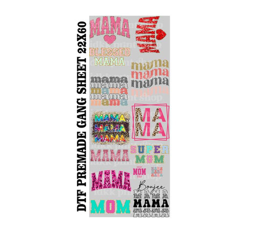 Mama DTF Gang Sheet