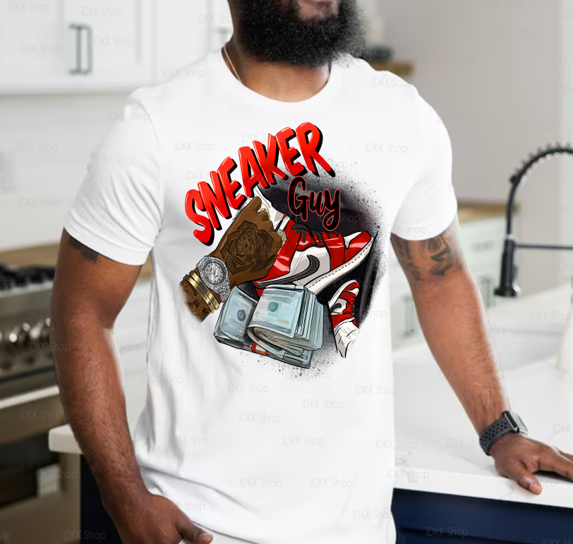 Red Sneaker Guy Tee