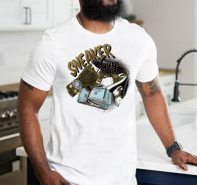 Gold/Tan Sneaker Guy Tee