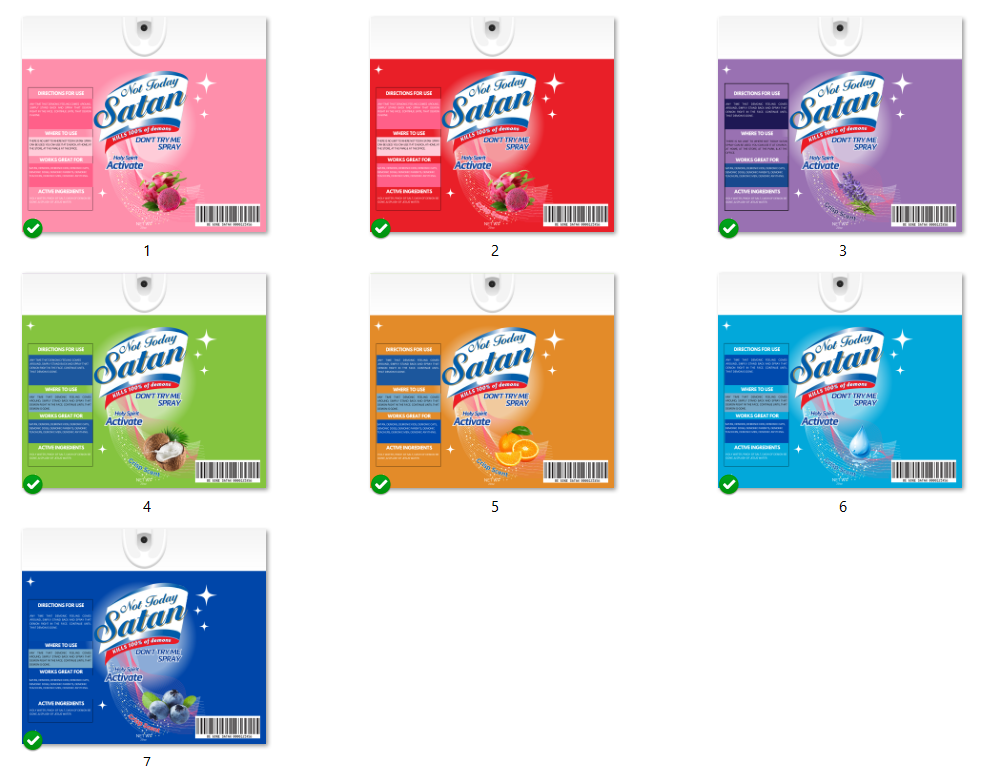 SATAN Be Gone 20oz Tumbler