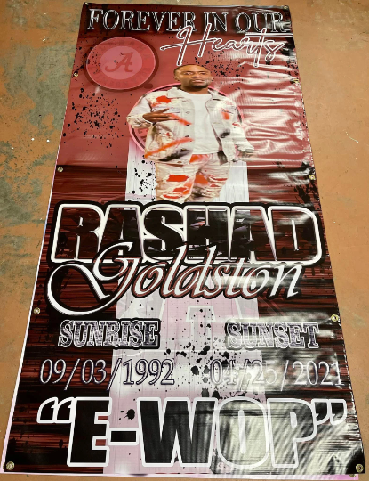 Personalized Memorial Grave Cover, Funeral, Memorial Grave Marker | READ DESCRIPTION