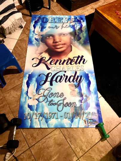 Personalized Memorial Grave Cover, Funeral, Memorial Grave Marker | READ DESCRIPTION