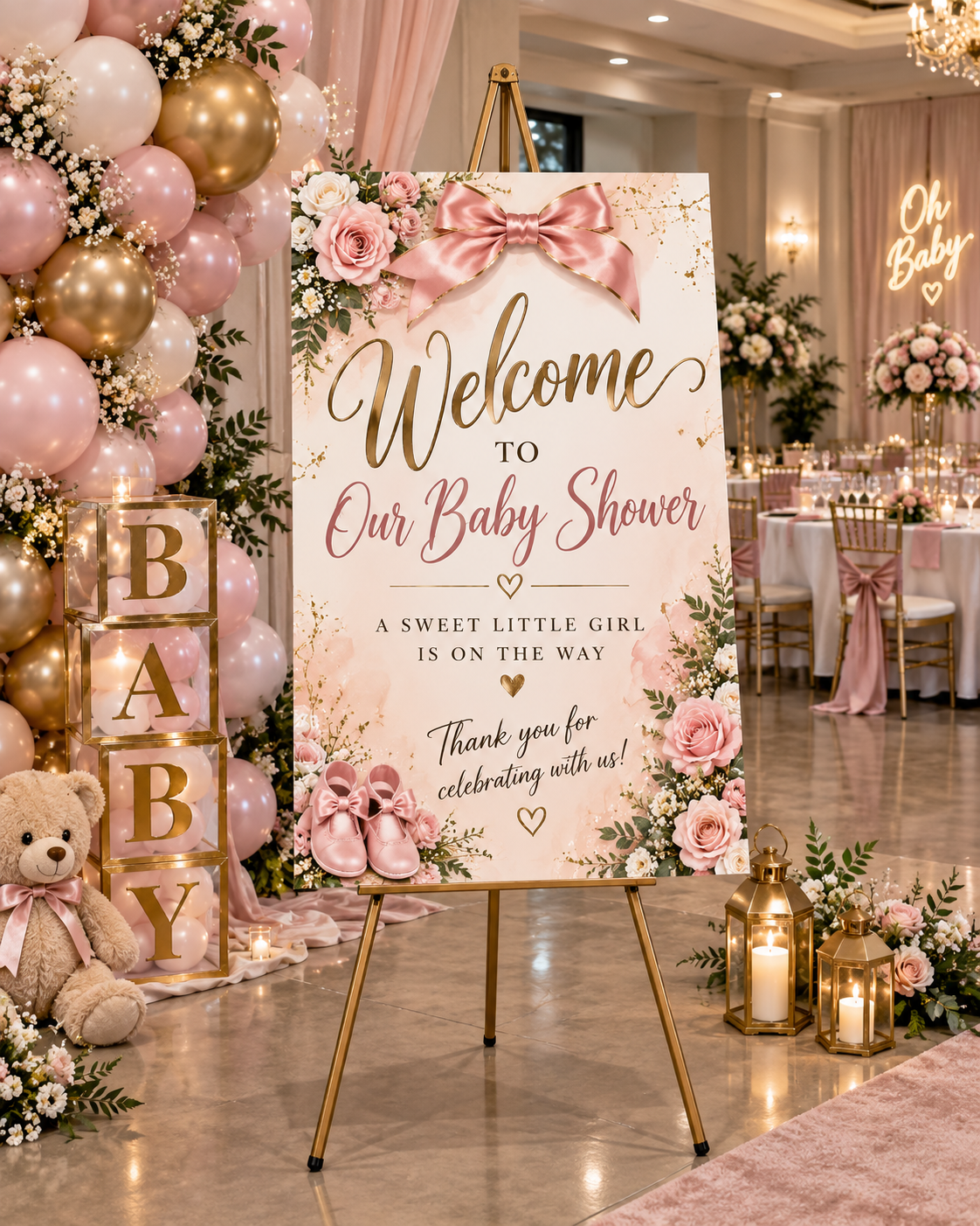 Custom Welcome Sign, Personalized Event Sign