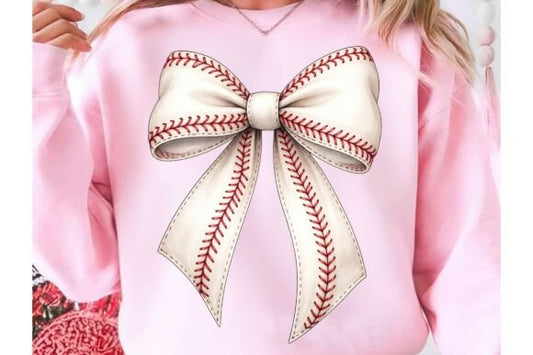 Coquette Baseball Bow DTF Transfer