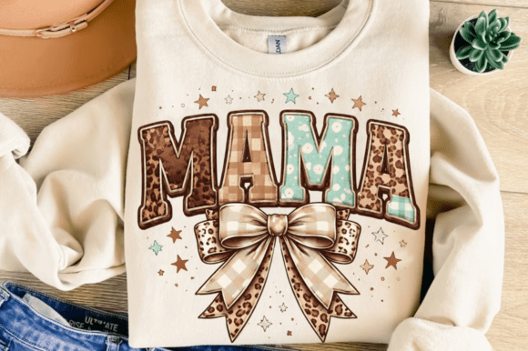 Mama Leopard DTF Transfer