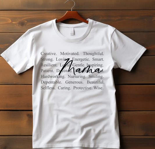 Mama - Creative Strong Thoughtful DTF Transfer