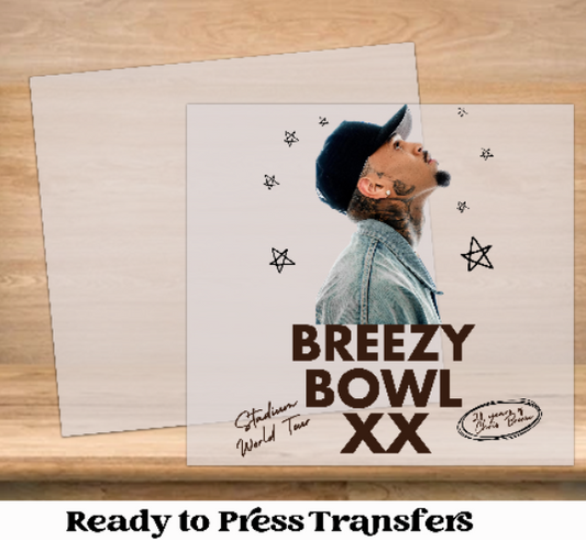 XX Breezy 2 DTF Transfer