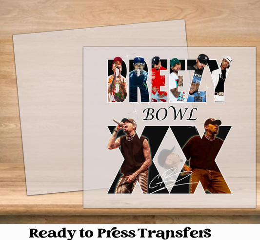 Breezy Bowl XX DTF Transfer