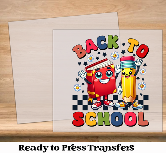 Back To School DTF Transfer