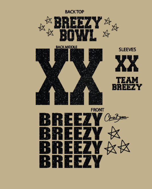 Breezy Glitter Transfer VINYL (PRE ORDER)